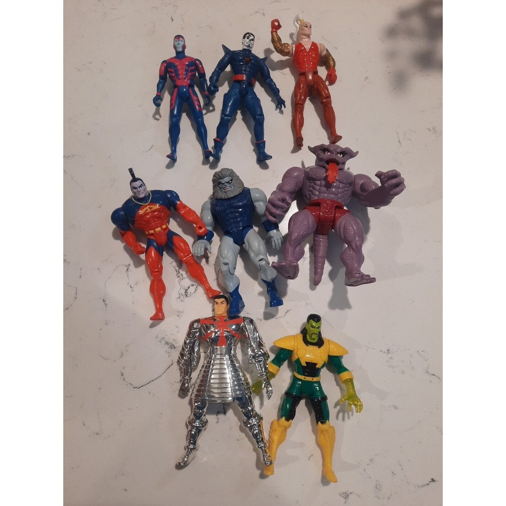 Marvel Toybiz Lot Of 8 From 1991-1995